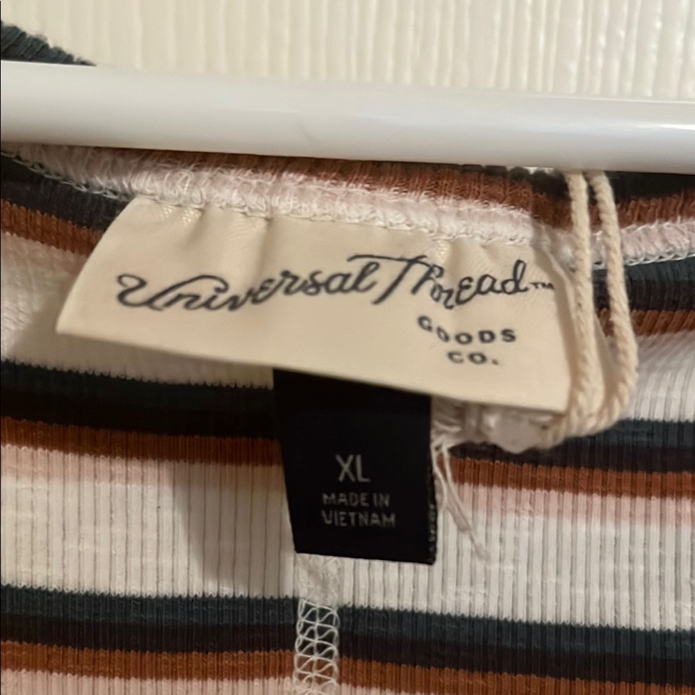 Universal Thread Multicolor Striped Top - Picture 2 of 2